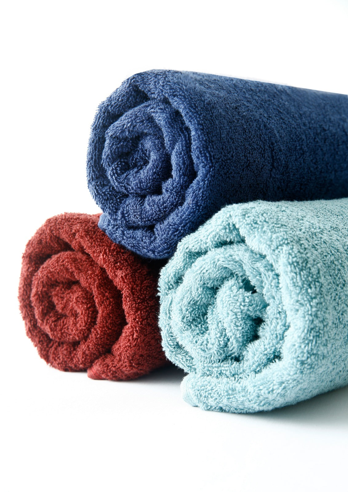 1 PC 100% Cotton Towel (16078)- Storm Blue