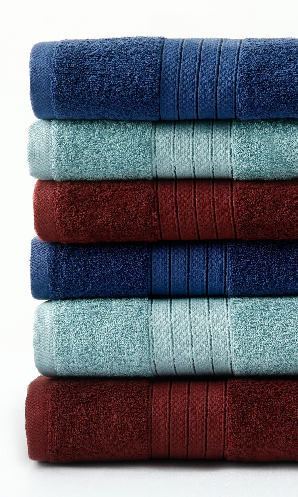 1 PC 100% Cotton Towel (16082)- MidNight Blue
