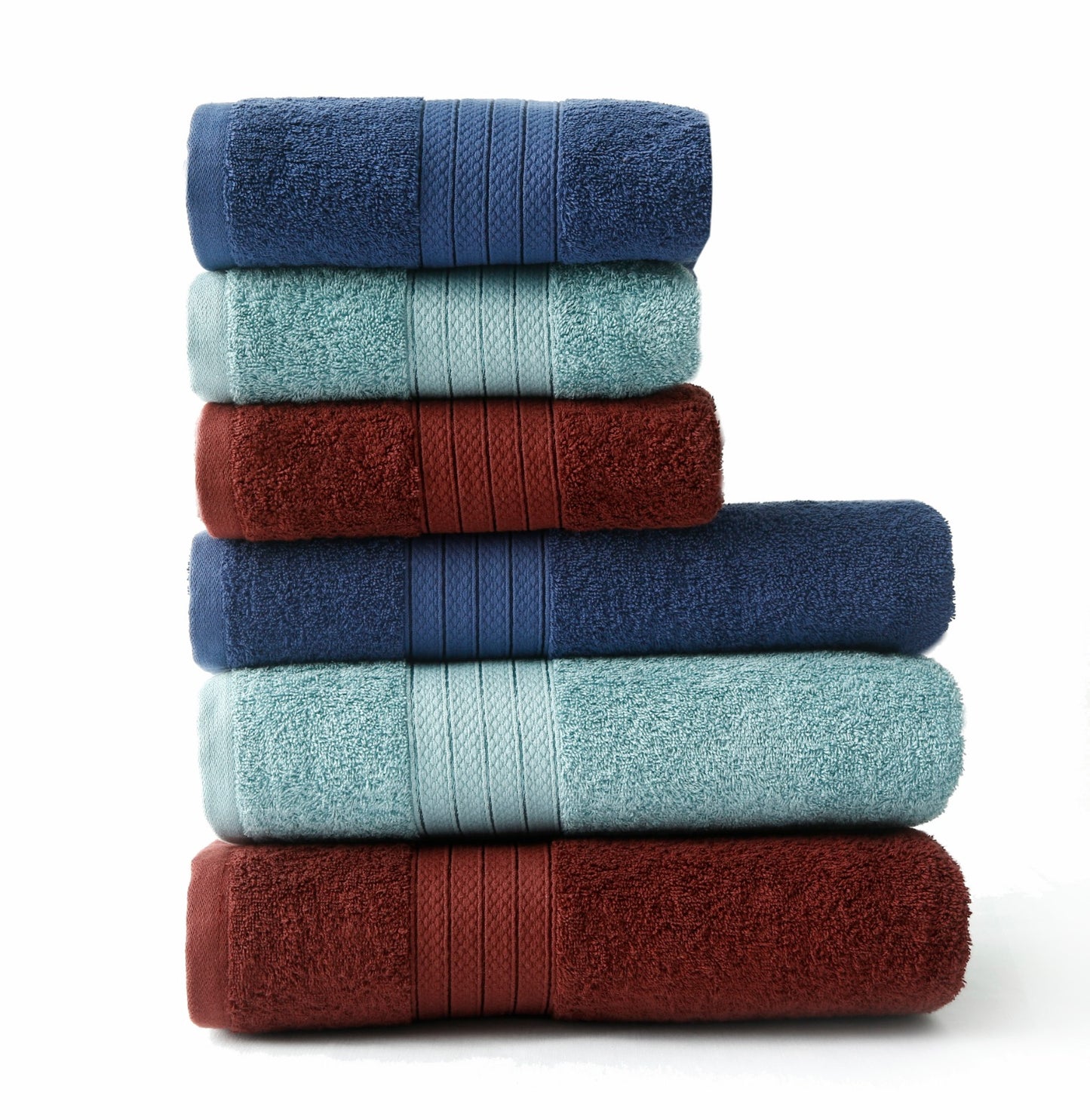 1 PC 100% Cotton Towel (16082)- MidNight Blue
