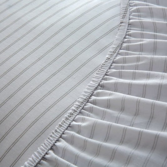 Fitted Bed Sheet- PFT0292 Fitted Sheets Apricot