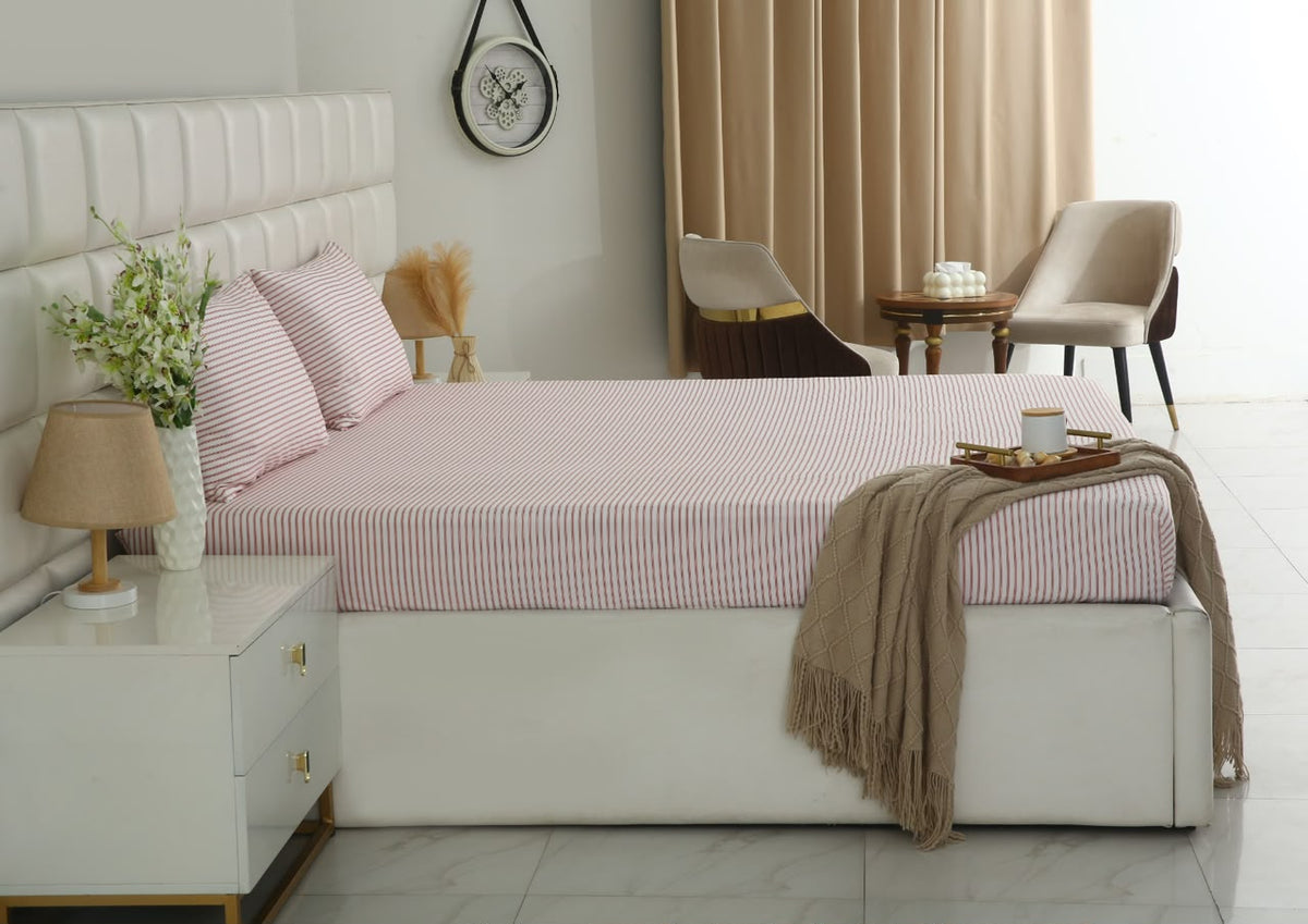 Fitted Bed Sheet- PFT0293