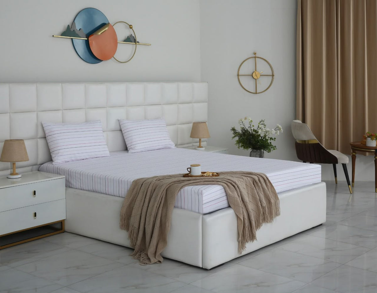 Fitted Bed Sheet- PFT0294
