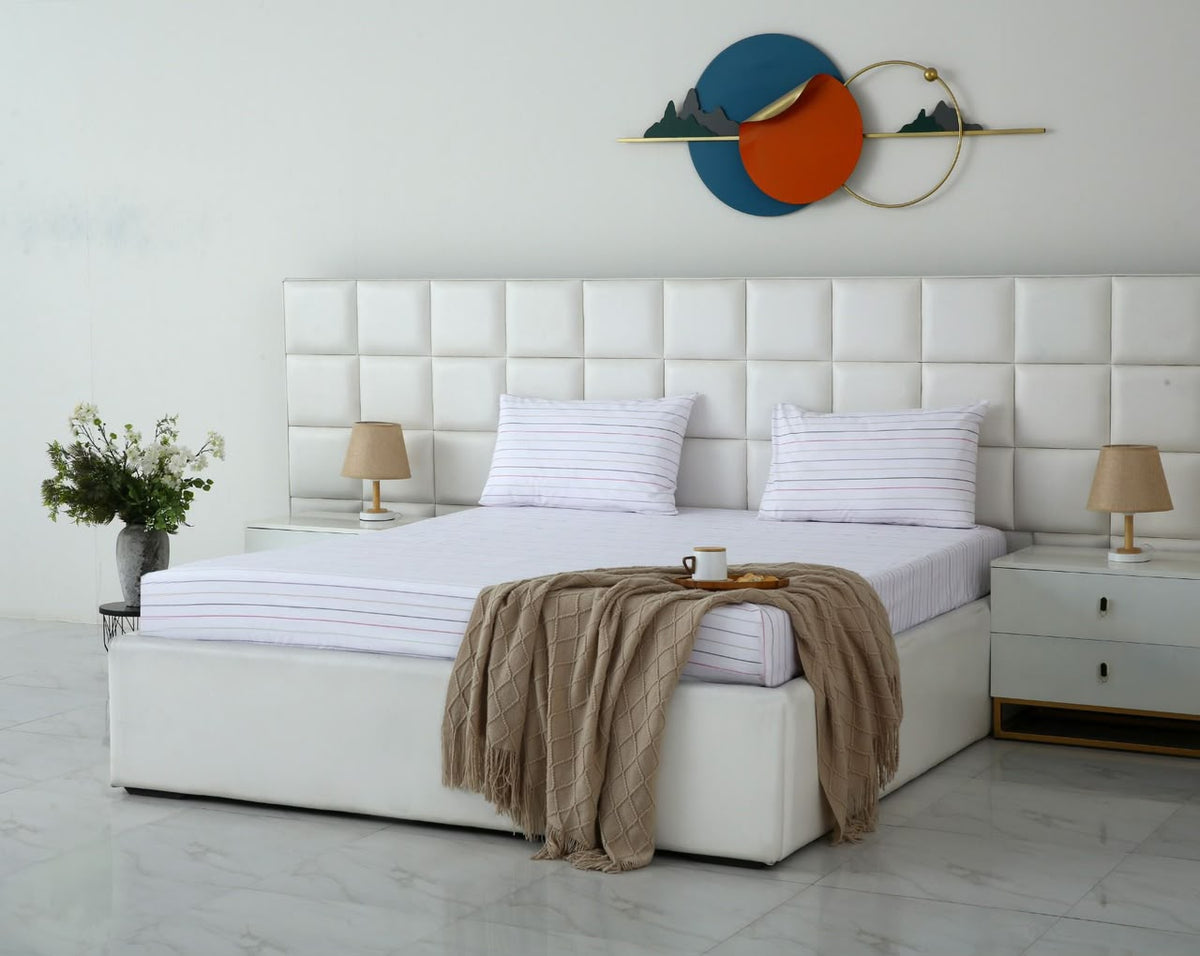 Fitted Bed Sheet- PFT0294