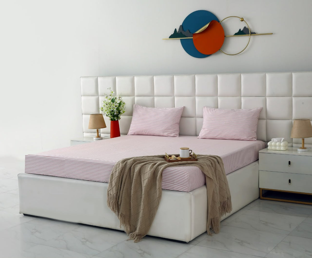 Fitted Bed Sheet- PFT0293