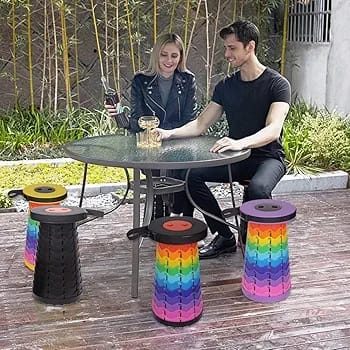 Portable Sitting Stool-Multi Apricot