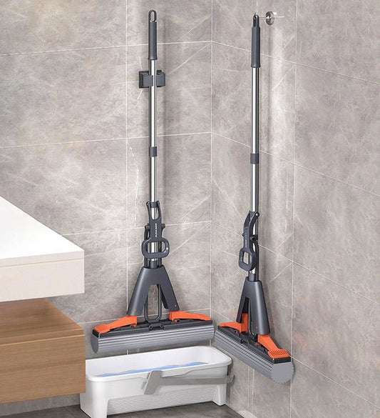 Double-Fold Sponge Mop Floor -SA2408-121 Bath Mats Apricot