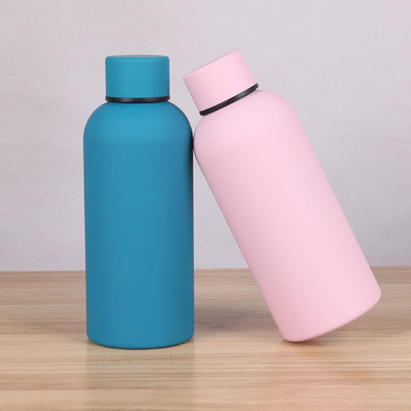 Stainless Steel Insulated Water Bottle(SA2408-224)-Blue Apricot