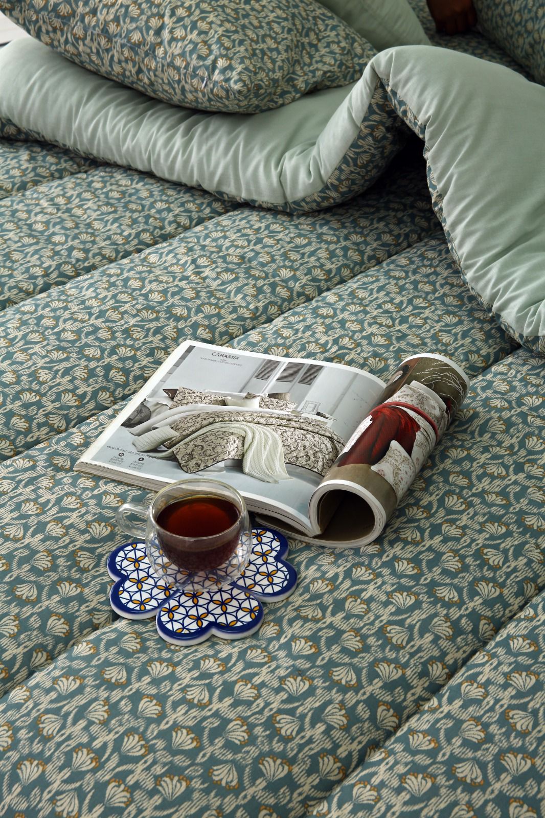 5 PCs Single Comforter Set-Spoonflowers Comforters Apricot