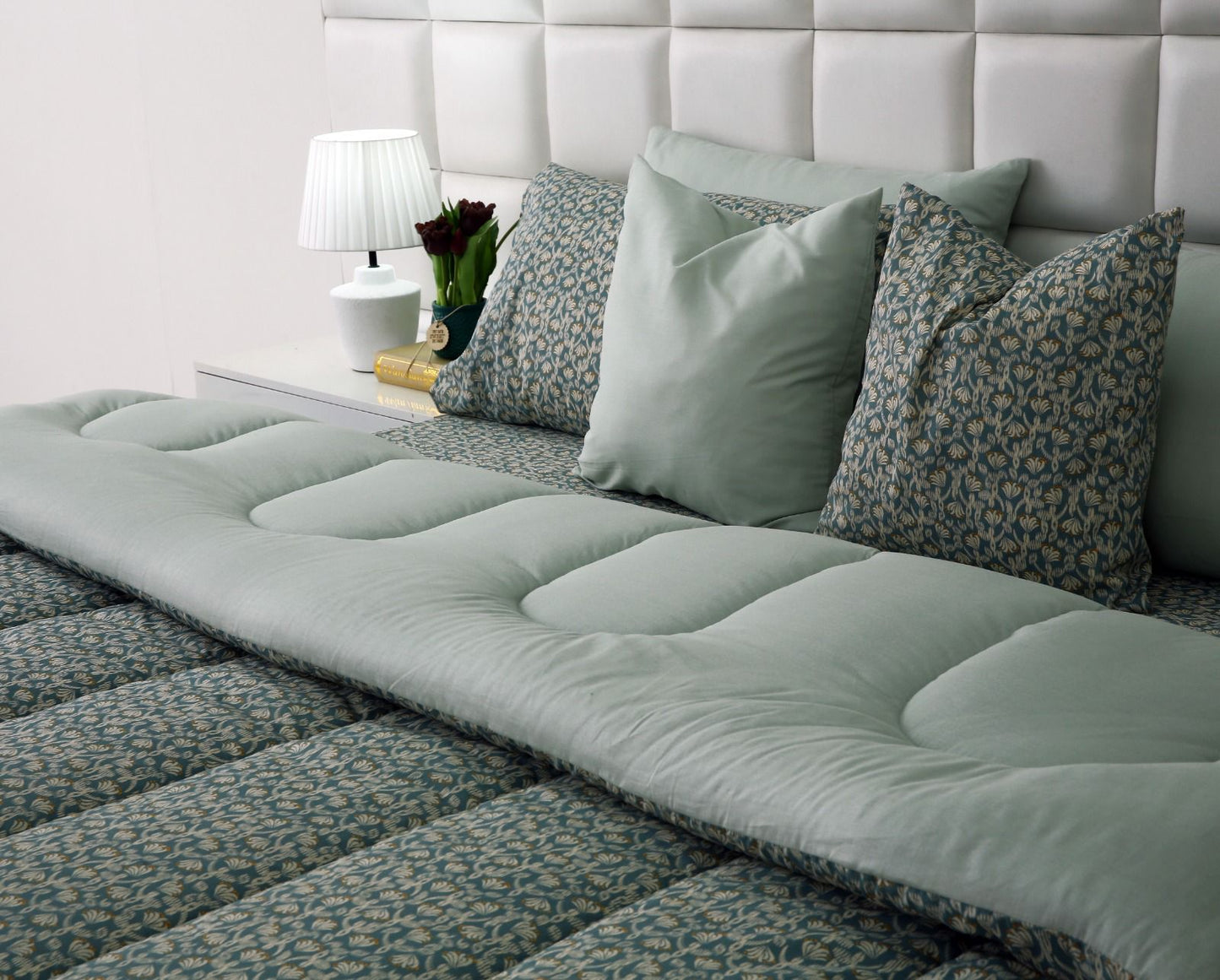 5 PCs Single Comforter Set-Spoonflowers Comforters Apricot