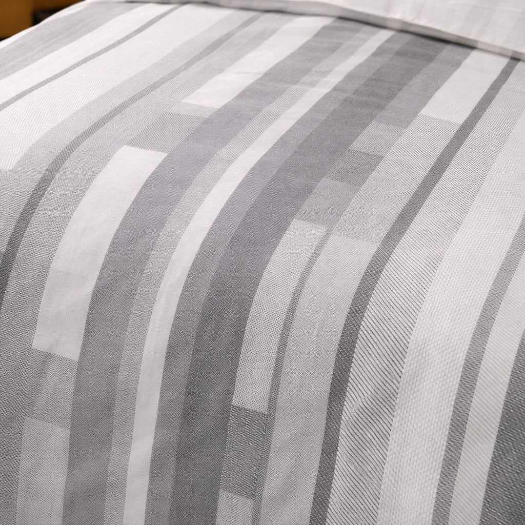 2PCs Single Size Duvet Cover Rhombus Bed Sheets Apricot