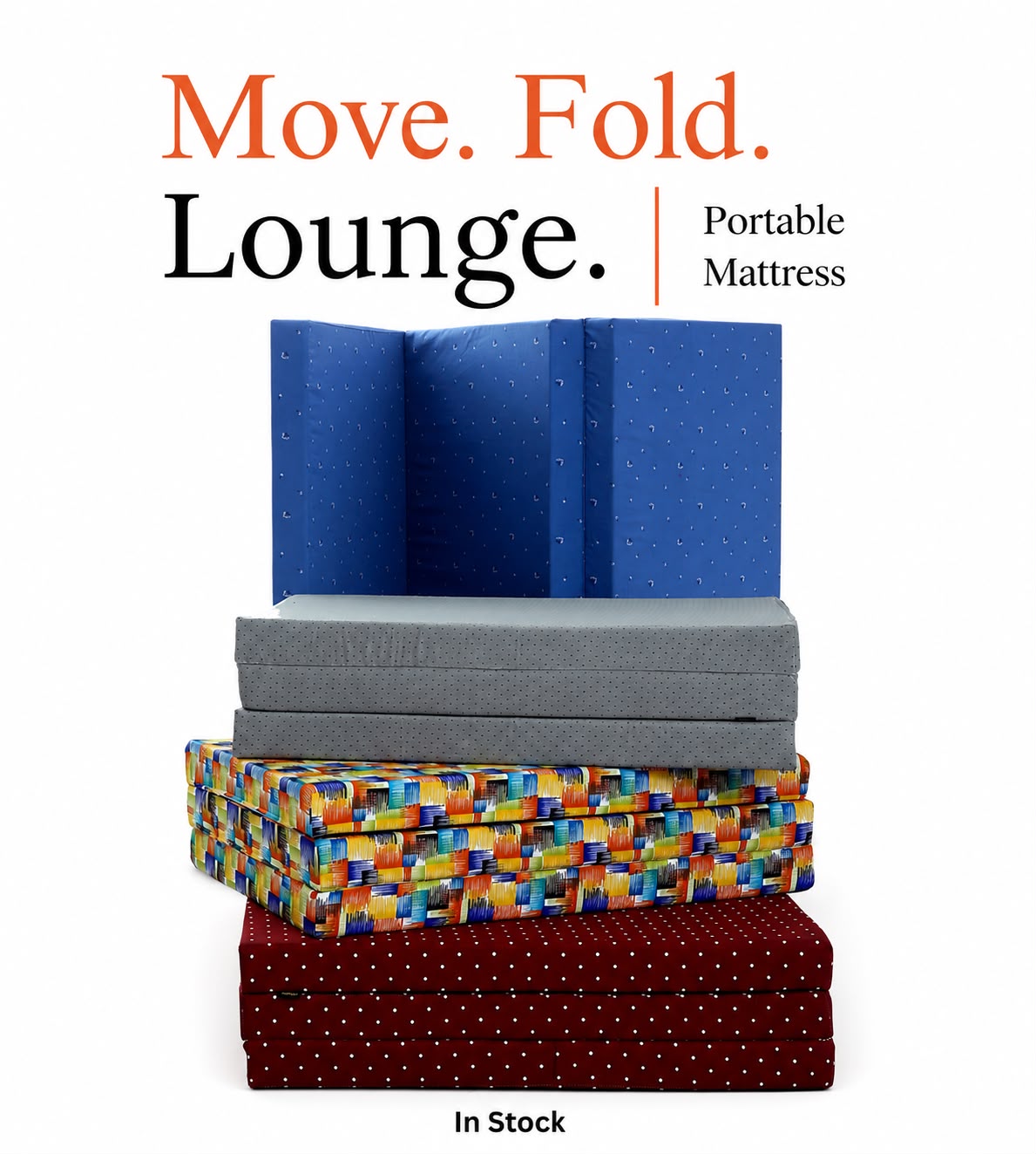 Foldable Mattress-Assorted(B) Protectors Apricot