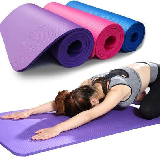 Yoga mat for Exercise and Fitness-Pink(SA2553-14) Rugs Apricot   