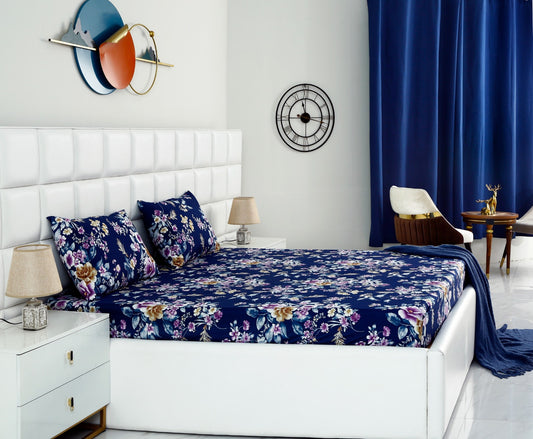 Fitted Bed Sheet-ASTER Fitted Sheets Apricot