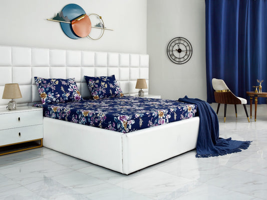 Fitted Bed Sheet-ASTER Fitted Sheets Apricot