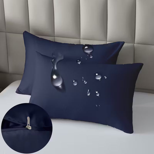 100% Water Repellent Pillow-Blue