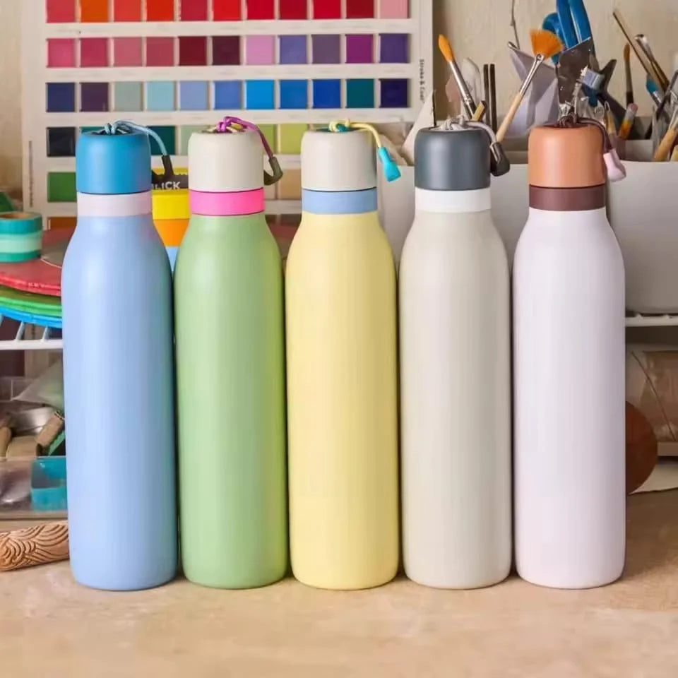 Candy Color Insulated Water Bottle (SA2510-151) Apricot
