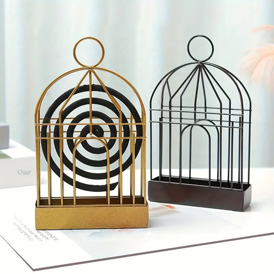 Mosquito Coil Holder (SA2512-03)Black Storage Organizer Apricot