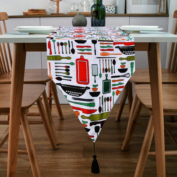 6 & 8 Seater Dining Table Runner-Fry Pan Apricot