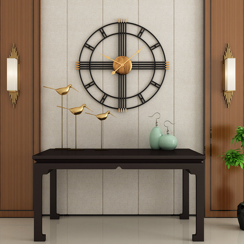 80 Cm Wall Clock (4302)(SA2103-51)  Apricot   