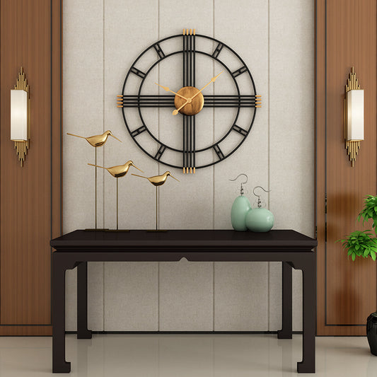 80 Cm Wall Clock (4302)(SA2103-51)  Apricot   