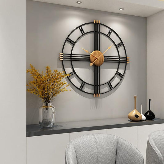 80 Cm Wall Clock (4302)(SA2103-51)  Apricot   