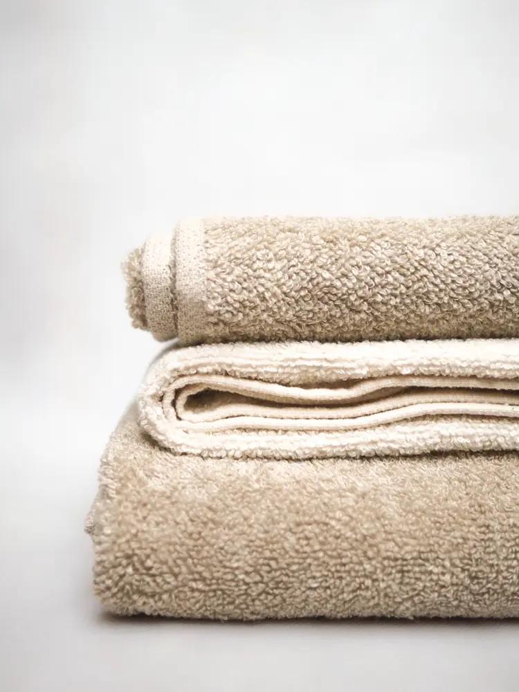 Bath Sheet 80*180 cm- Beige(1594) Bath Towels & Washcloths Apricot   