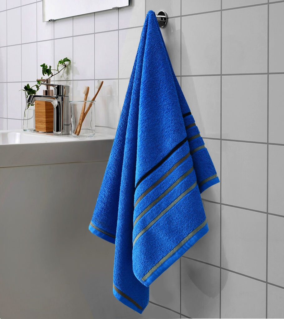 Royal Blue Cotton Towel https://apricot.com.pk/