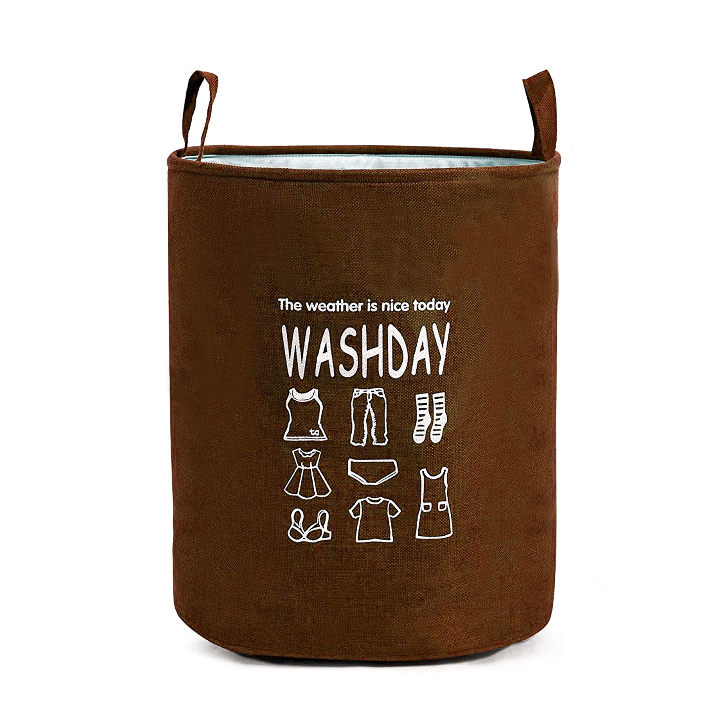 EVA Laundry Basket (1948)- Wash Day Coffee  Apricot   