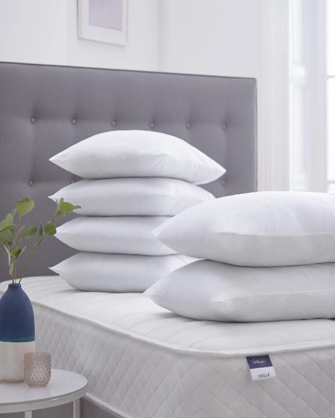 Filled Pillows Pack of 6 Apricot