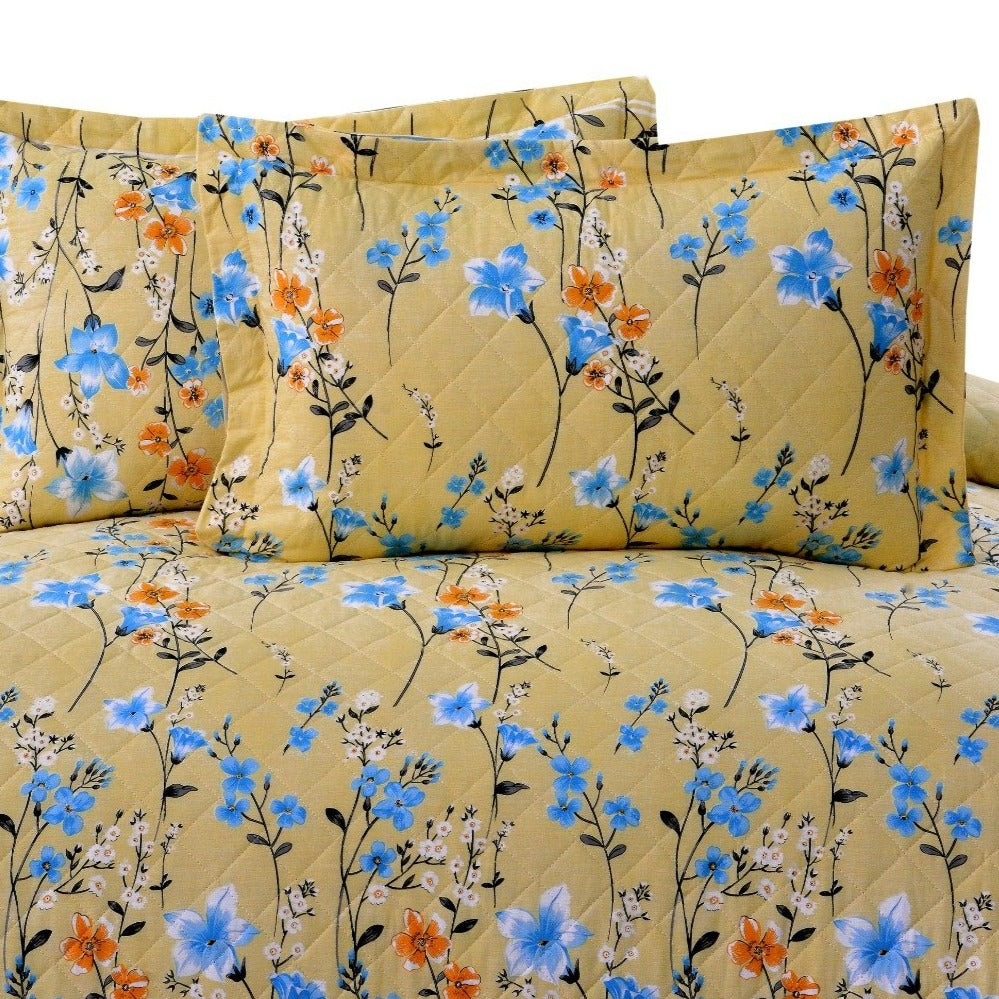 Printed & Quilted Pillow-VD011 Apricot