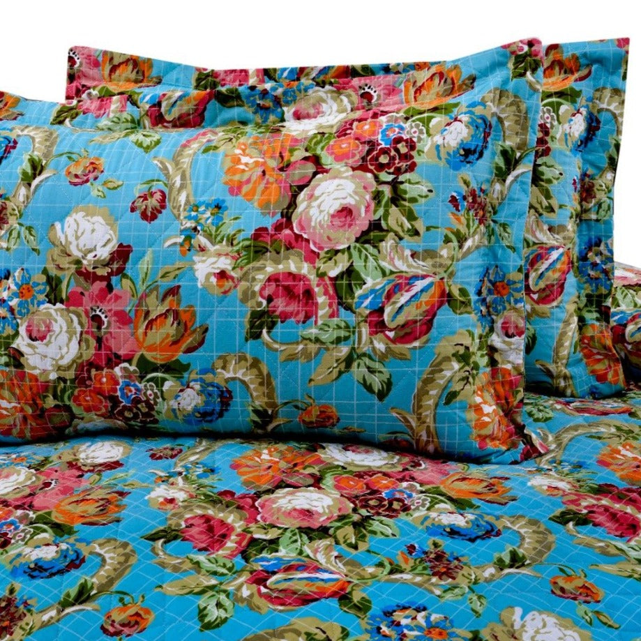 Printed & Quilted Pillow-VD016 Apricot