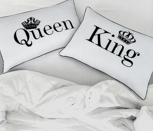 Text Pillow-Queen & King  Apricot 1 PC  